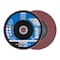 Pferd 7" x 7/8" A.H. POLIFAN Flap Disc - A SG STEELOX, Aluminum oxide, 80 Grit, Conical 62210 - alternate 1